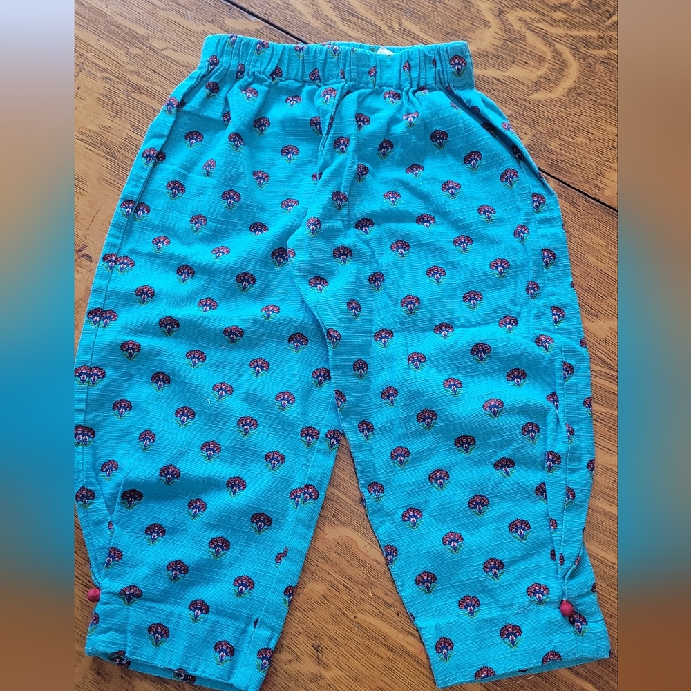 Kids Blue Hippie Pants